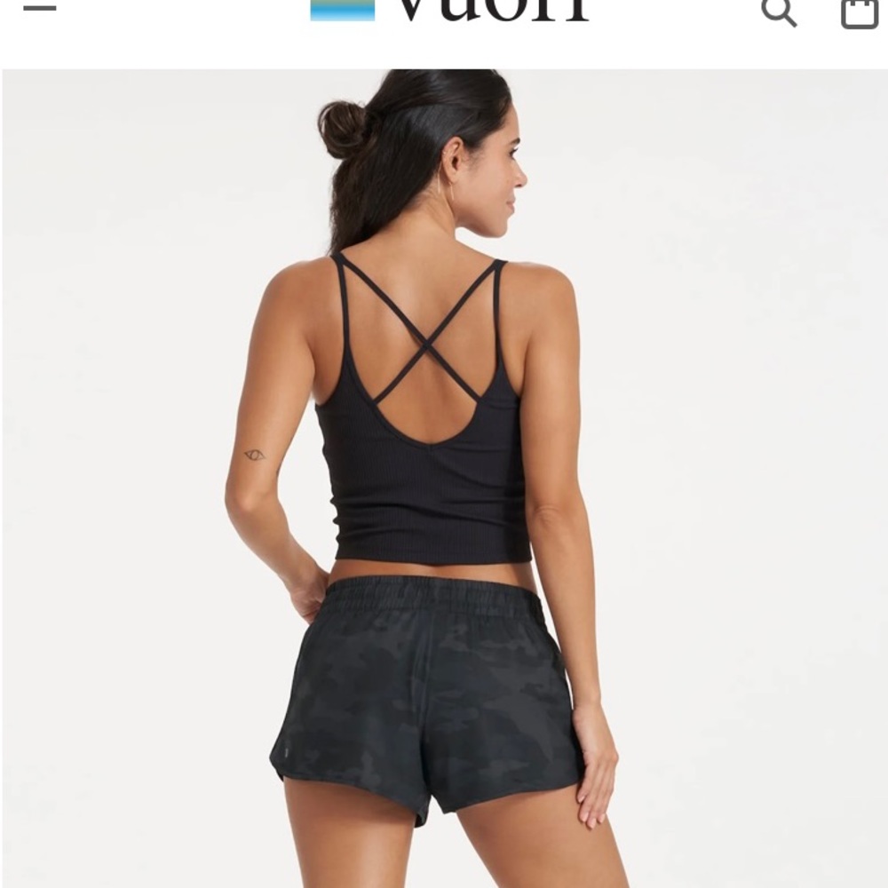 COPY - Vuori Rib Crop Tank